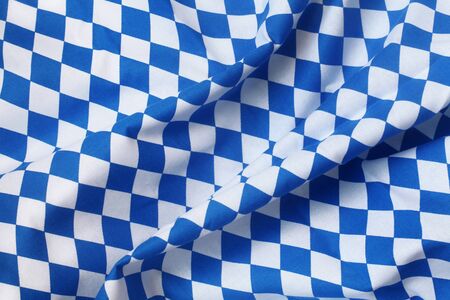 Detail Of The Bavarian Flag