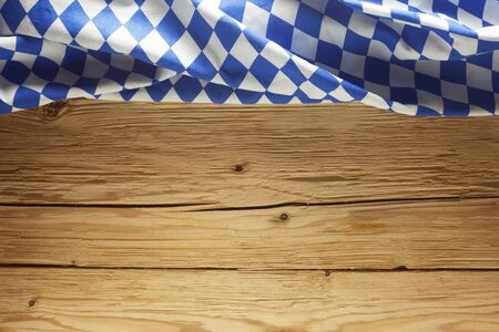 Oktoberfest Background With A Bavarian Flagの写真素材