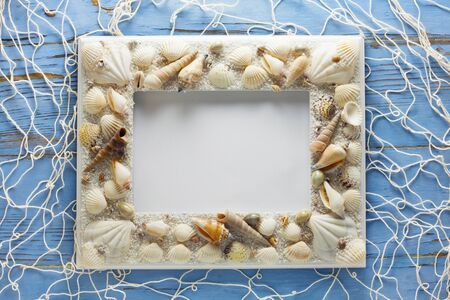 Maritime Background With A Picture Frame