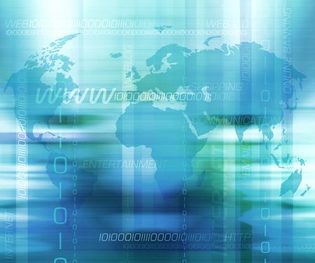 Internet Backgroundの写真素材