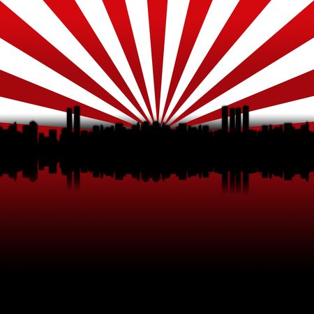 Big City Skylineの写真素材