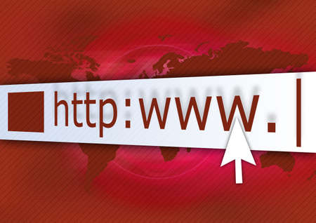 HTTP Redの写真素材