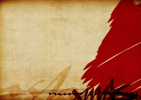 Vintage XMAS Backgroundの写真素材