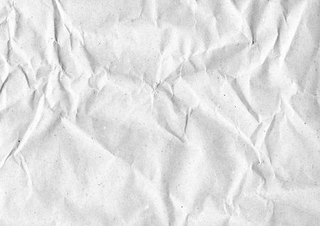 Old and crumpled paper background. High-resolution scan.の写真素材