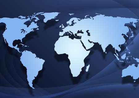World Map Backgroundの写真素材