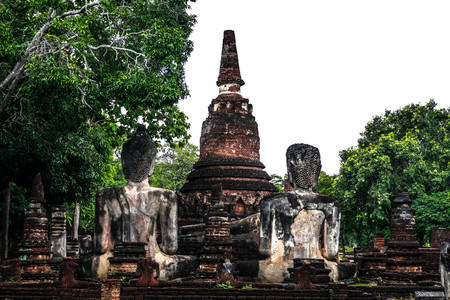 Kamphaeng Phet Historical Parkの写真素材