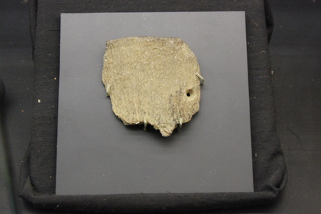 Sample of the Monongahela ceramics at Fort Ancient Museumのeditorial素材