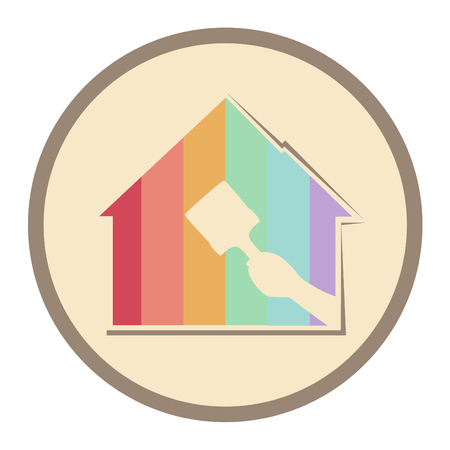 Painter Iconのイラスト素材