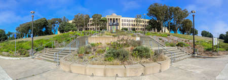 San Francisco, CA, USA 2020: City College of San Francisco panoramic view