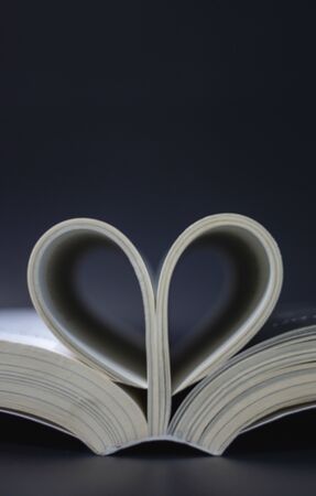 Love books, love to read, love storiesの写真素材