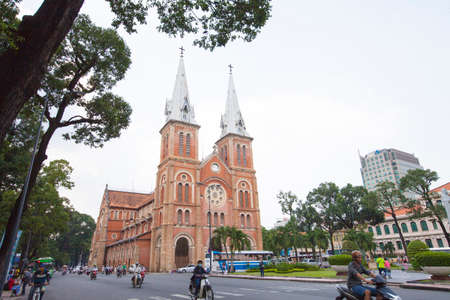 Save
Download Preview
Ho Chi Minh city, Vietnam 01,2019: Notre Dame Cathedral or Nha Tho Duc Ba. Stock photo of Notre-Dame Cathedral Basilica of Saigon officially Cathedral Basilica of Our Lady of Tのeditorial素材
