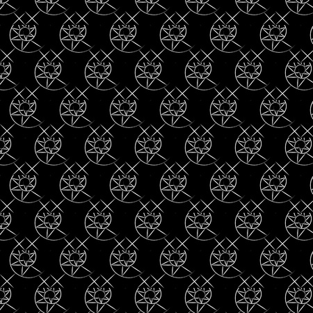abstract black and white for business pattern and background.のイラスト素材