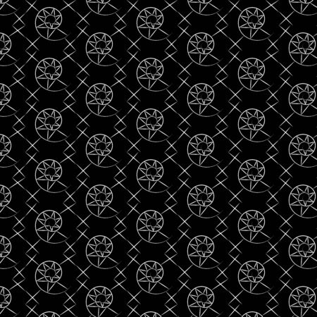 black and white pattern or background for business.のイラスト素材