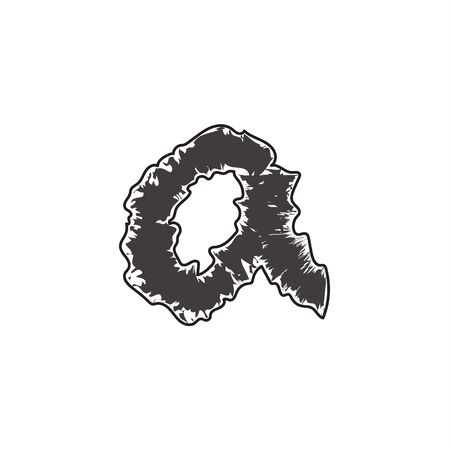 small pattern font black a compatible with pattern font black A-Z and can to do many thing on web design or website.のイラスト素材