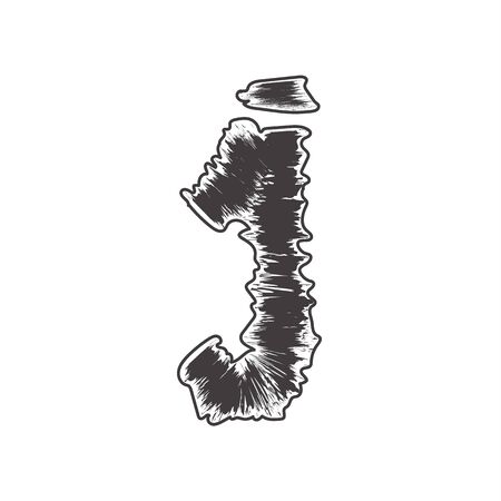 small pattern font black j compatible with pattern font black A-Z and can to do many thing on web design or website.のイラスト素材