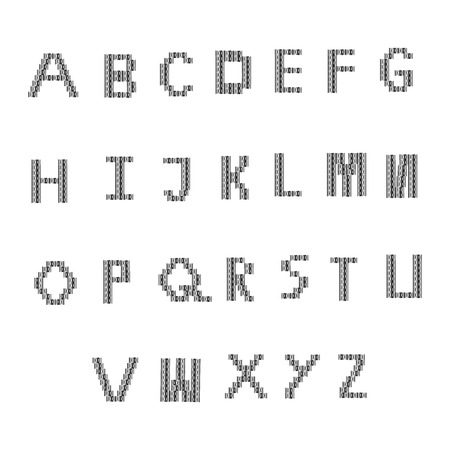 black font can be many business on web design or website,digital media.のイラスト素材
