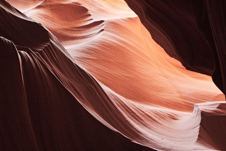 Upper Antelope Canyonの写真素材