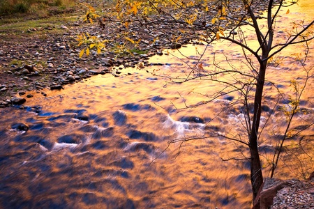 Virgin River on fireの写真素材
