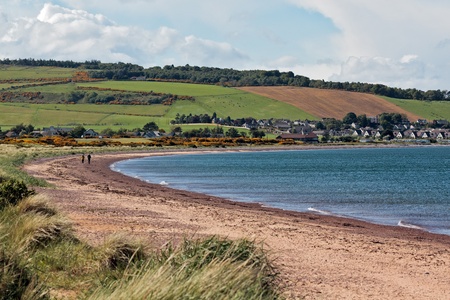 Rosemarkie Bayの写真素材