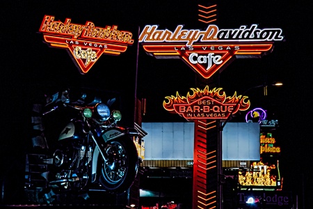 Harley Davidson Cafe Las Vegasのeditorial素材