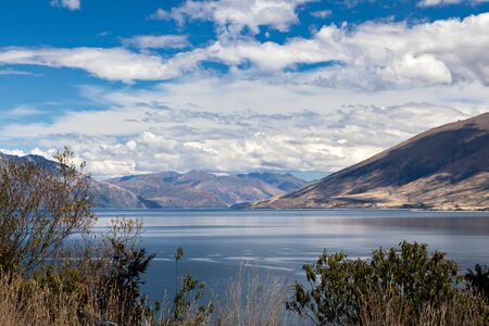 Lake Wanakaの写真素材
