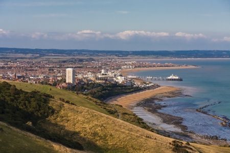View of Eastbourneの写真素材