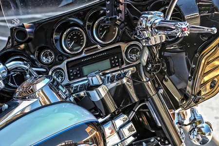 Close-up Harley Davidson