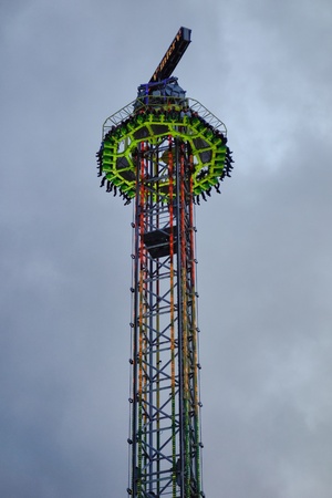 Carousel at Winter Wonderland Hyde Parkのeditorial素材