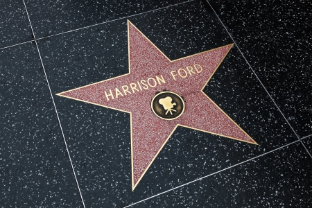 Harrison Ford Star Hollywoodのeditorial素材