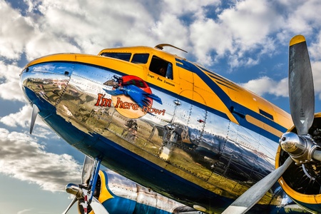 DC3 piloted by Ake Janssonのeditorial素材