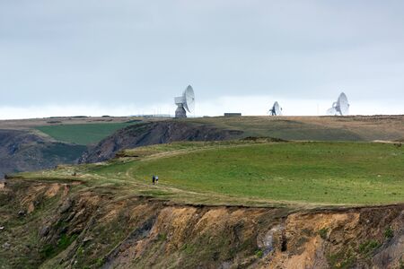 Coastal path out of Budeの写真素材