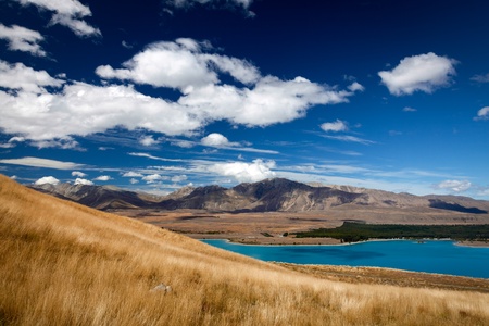 Lake Tekapoの写真素材