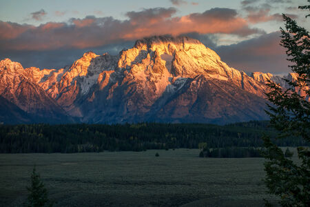 Snake River Overlookの写真素材