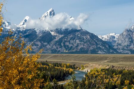 Snake River Overlookの写真素材
