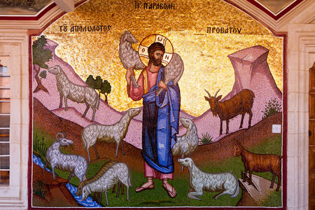 Kykkos Monastery Western Troodos near Pedoulas villageのeditorial素材