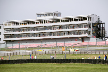 Stadium at Brands Hatch racing trackのeditorial素材