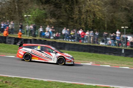British Touring Car Championship Race March 2014のeditorial素材