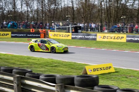 British Touring Car Championship Race March 2014のeditorial素材