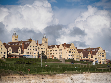 BRIGHTON, EAST SUSSEX/UK - MAY 24 : View of Roedean School near Brighton on May 24, 2014のeditorial素材