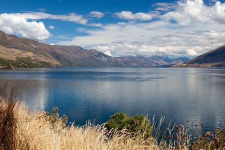 Lake Wanakaの写真素材