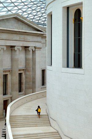 The Great Court at the British Museumのeditorial素材