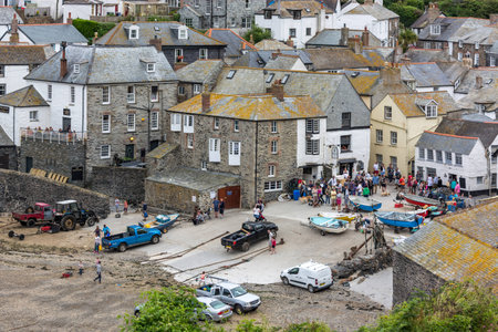 A view of Port Isaac in Cornwal