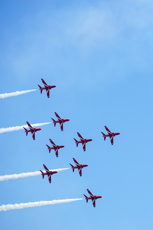 Airbourne Airshow at Eastbourne 2014のeditorial素材