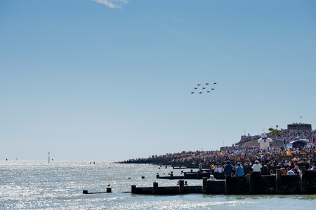 Airbourne Airshow at Eastbourne 2014のeditorial素材