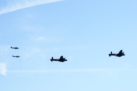 Airbourne Airshow at Eastbourne 2014のeditorial素材