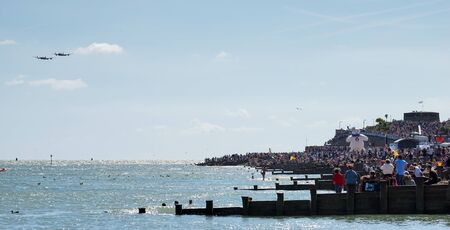 Airbourne Airshow at Eastbourne 2014のeditorial素材