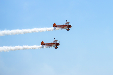 Airbourne Airshow at Eastbourne 2014のeditorial素材