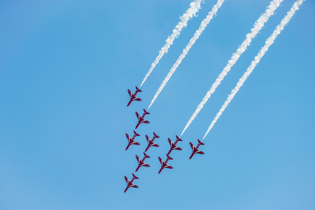 Airbourne Airshow at Eastbourne 2014のeditorial素材