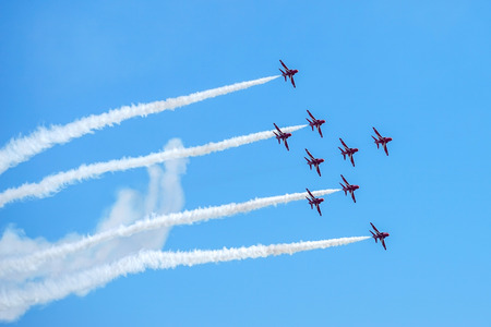Airbourne Airshow at Eastbourne 2014のeditorial素材