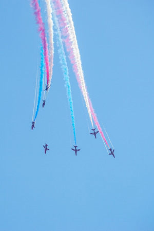 Airbourne Airshow at Eastbourne 2014のeditorial素材